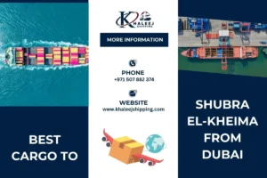 Best Cargo to Shubra El‑Kheima from Dubai