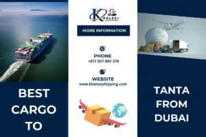 Best Cargo to Tanta from Dubai