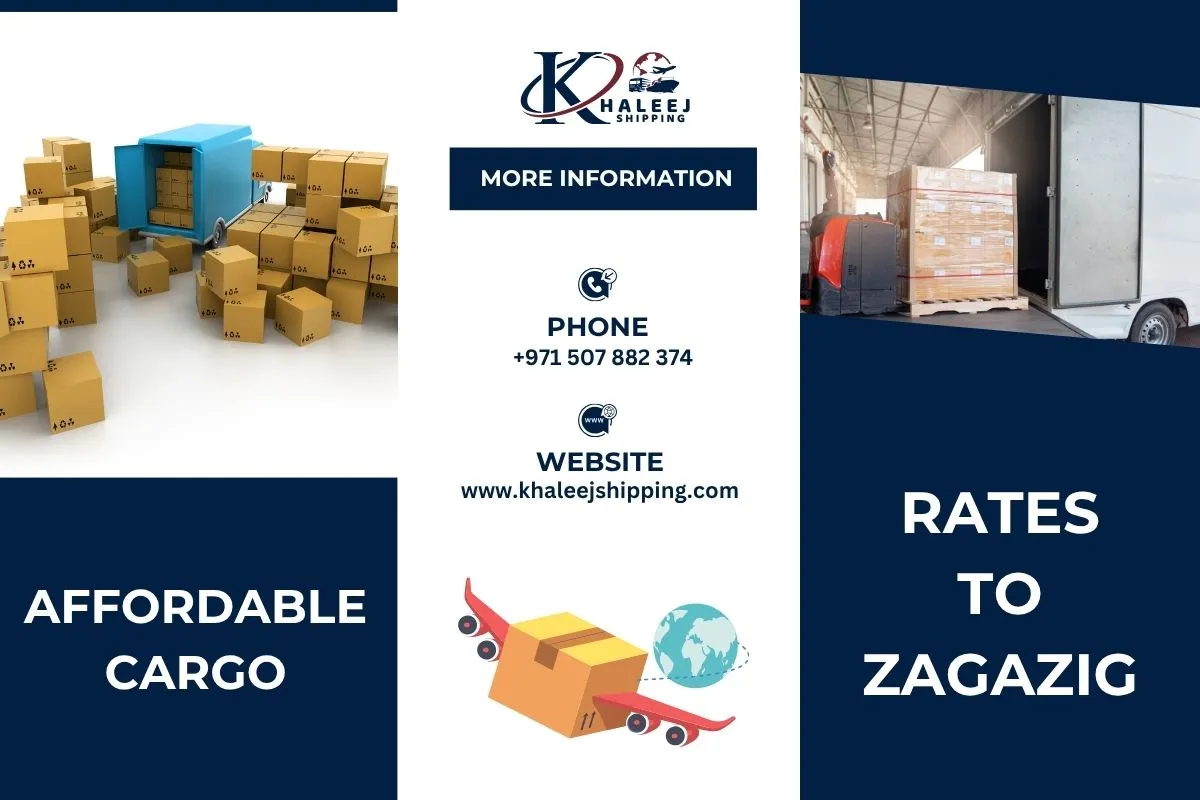 Affordable Cargo Rates to Zagazig