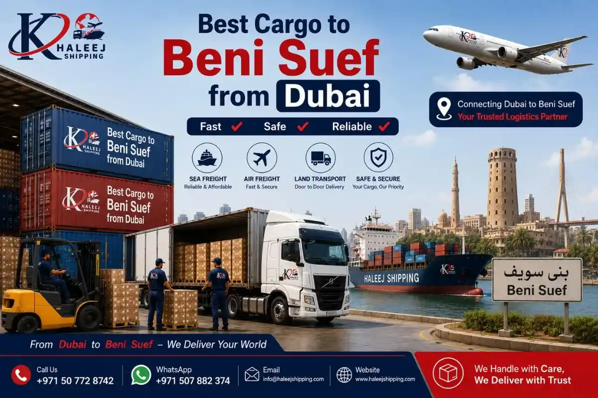 Best Cargo to Beni Suef from Dubai