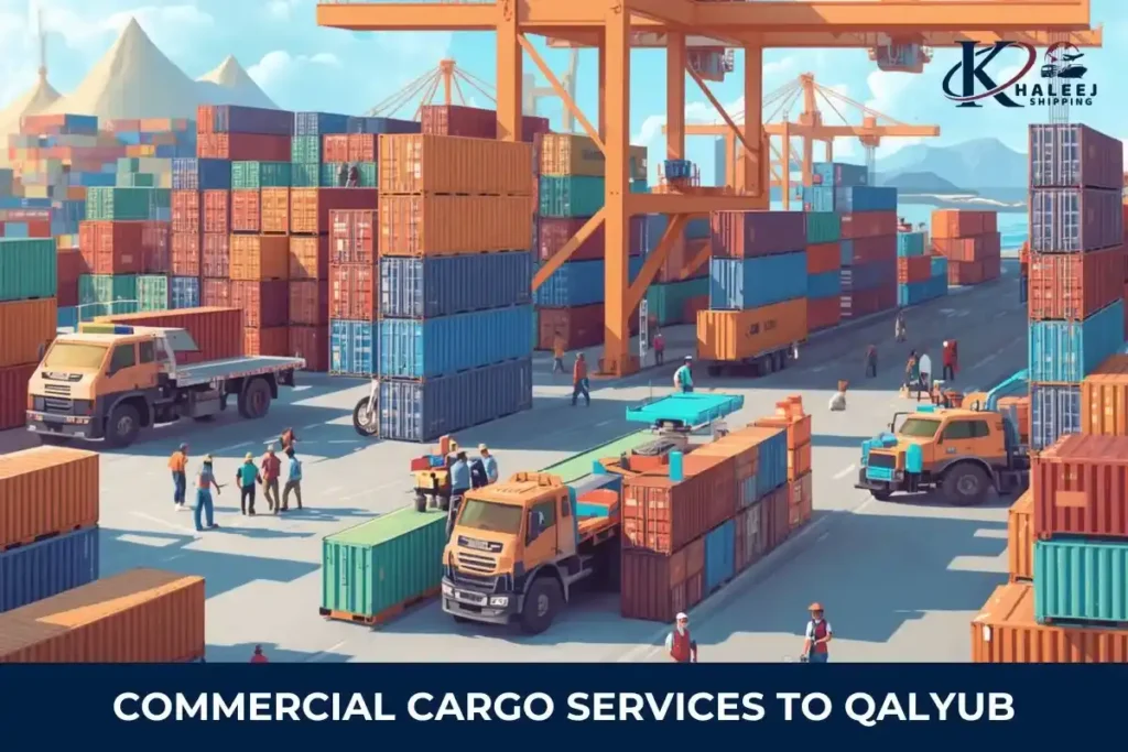 Commercial Cargo Services to Qalyub