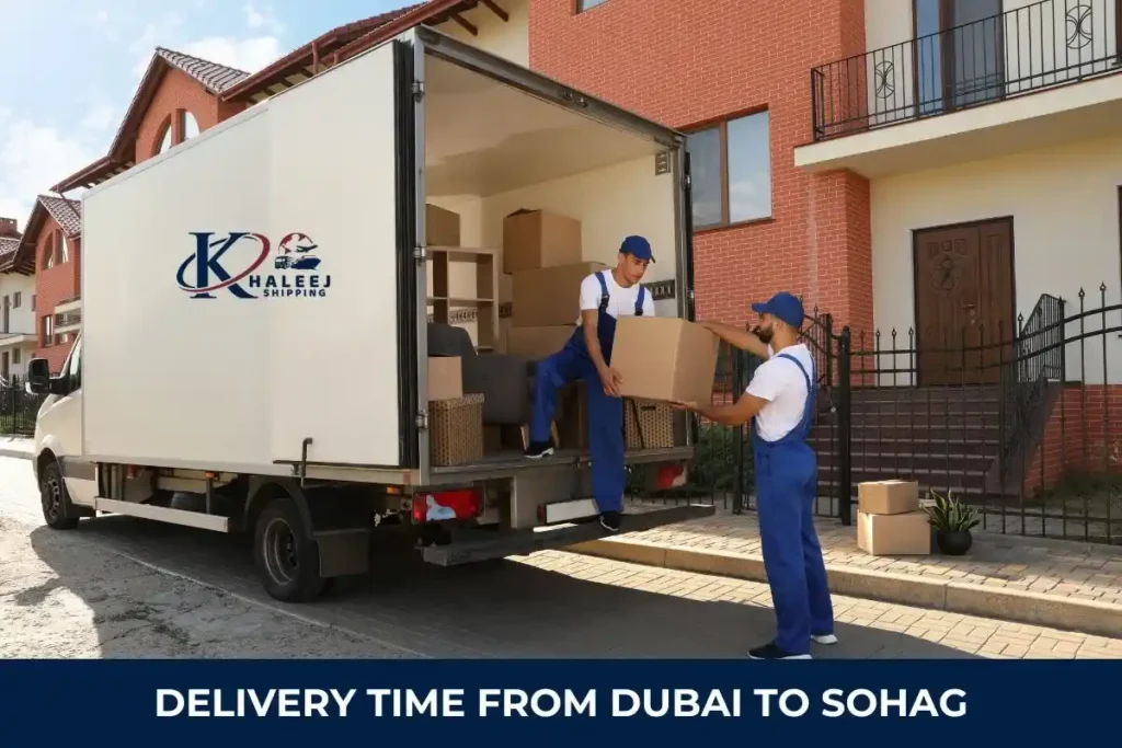 Delivery Time from Dubai to Sohag