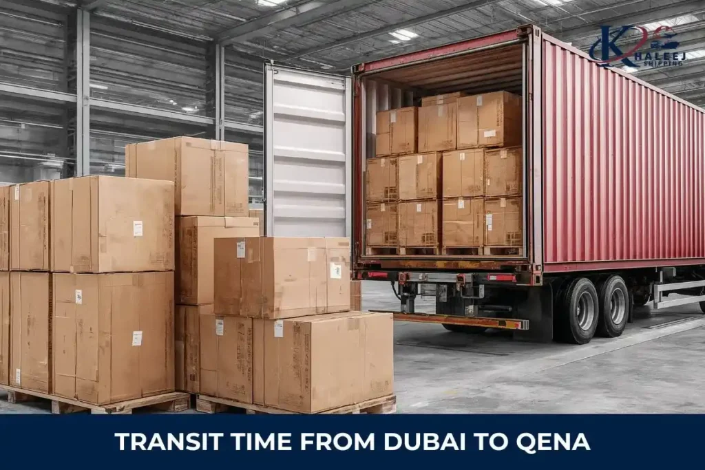 TRANSIT TIME FROM DUBAI TO QENA